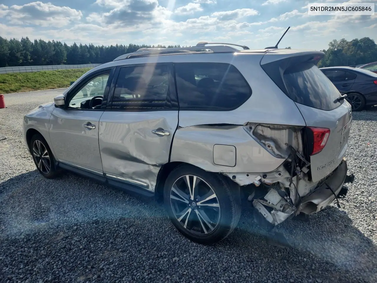 5N1DR2MN5JC605846 2018 Nissan Pathfinder S