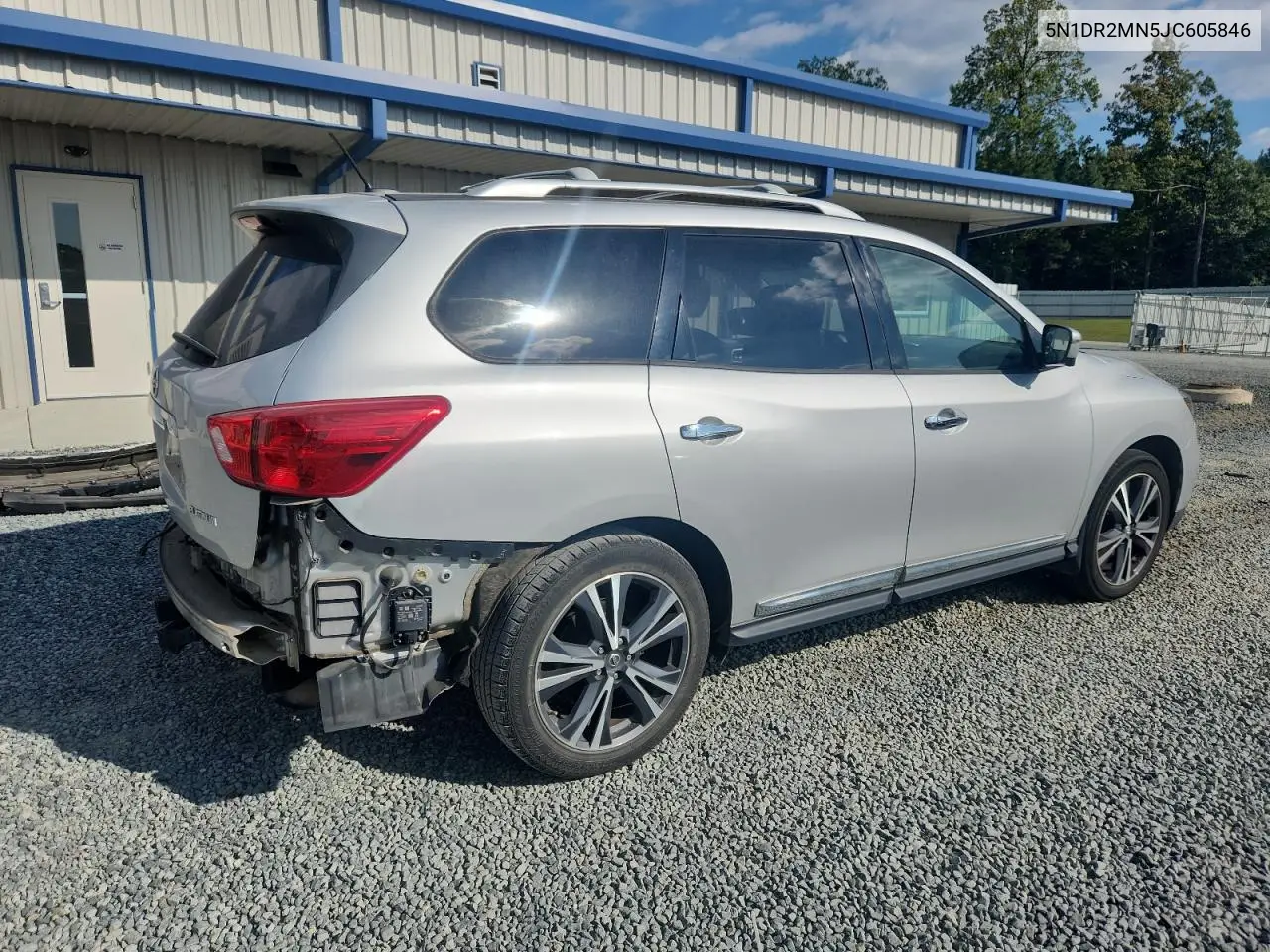 5N1DR2MN5JC605846 2018 Nissan Pathfinder S