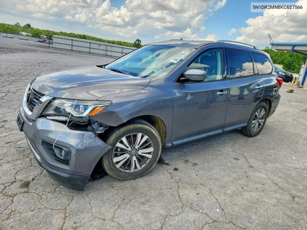 2019 Nissan Pathfinder Sv VIN: 5N1DR2MN8KC627566 Lot: 56779706