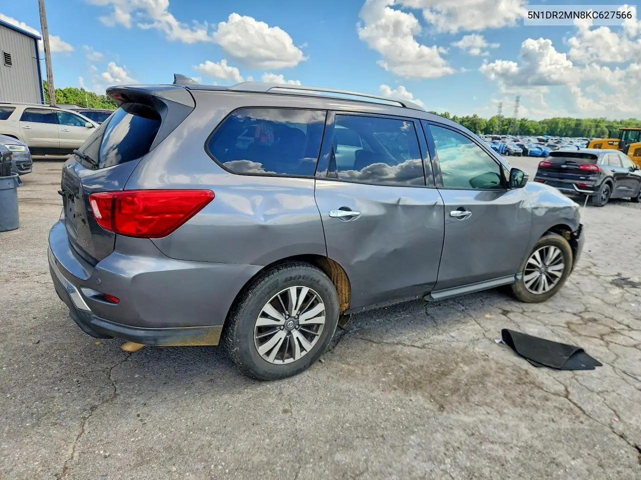 2019 Nissan Pathfinder Sv VIN: 5N1DR2MN8KC627566 Lot: 56779706