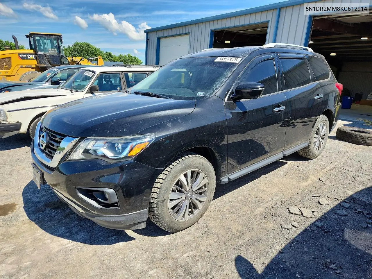 2019 Nissan Pathfinder Sl VIN: 5N1DR2MM8KC612914 Lot: 56997676