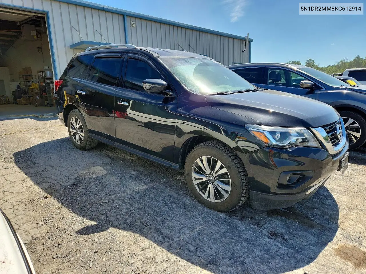2019 Nissan Pathfinder Sl VIN: 5N1DR2MM8KC612914 Lot: 56997676