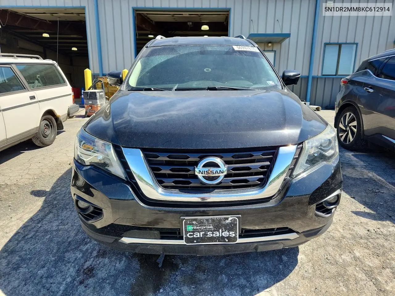 2019 Nissan Pathfinder Sl VIN: 5N1DR2MM8KC612914 Lot: 56997676
