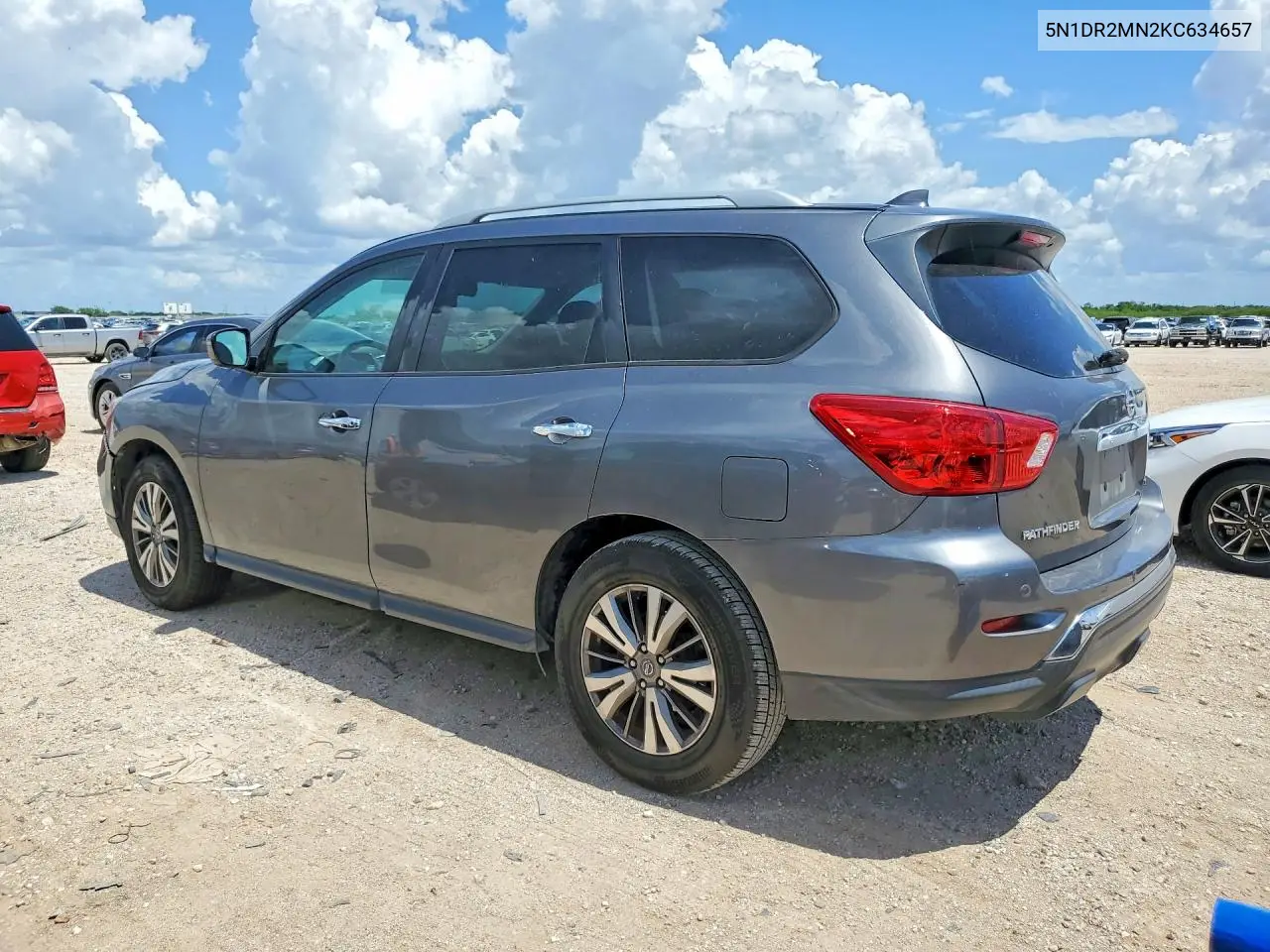 2019 Nissan Pathfinder Sv VIN: 5N1DR2MN2KC634657 Lot: 57407816