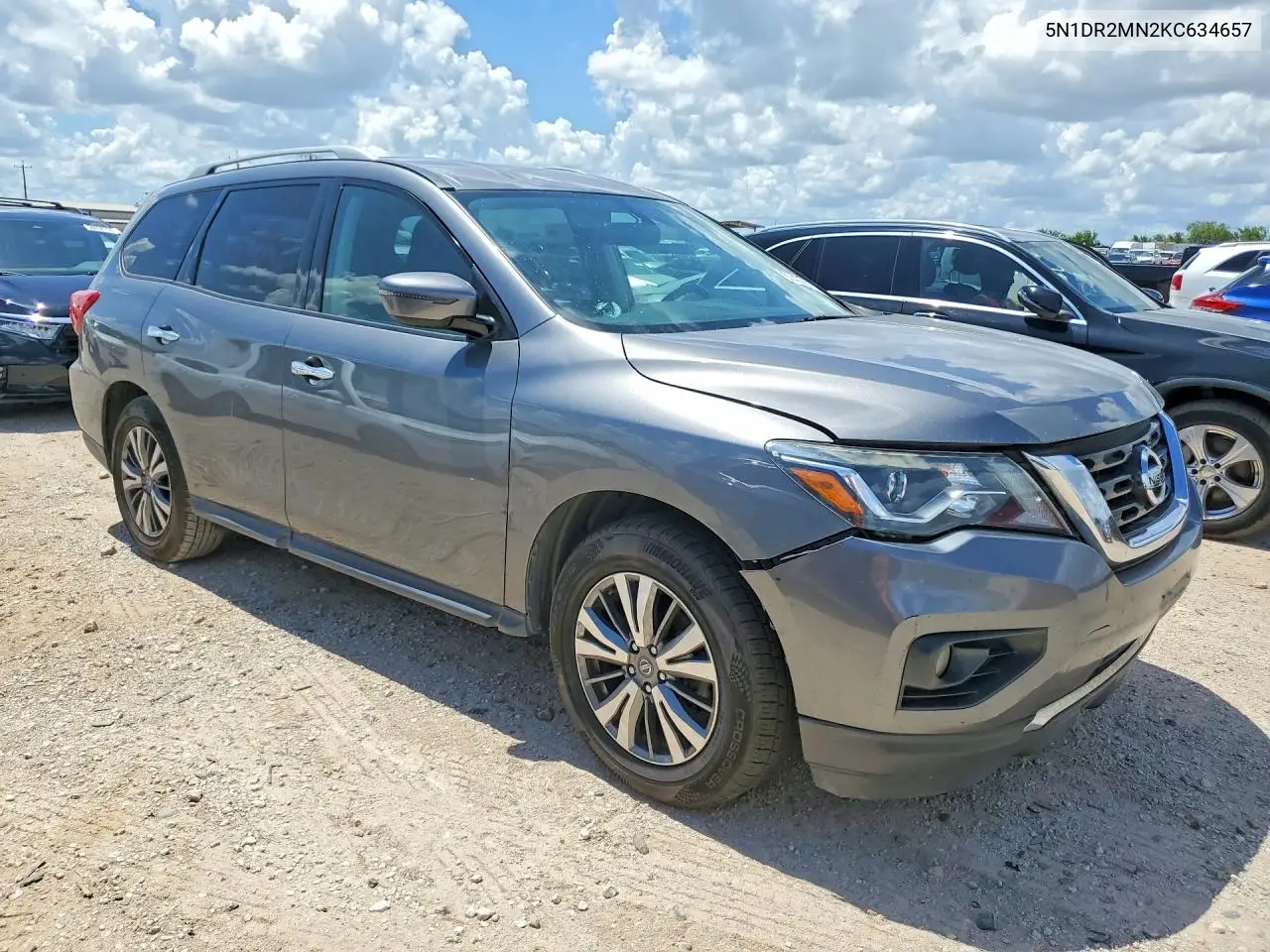 2019 Nissan Pathfinder Sv VIN: 5N1DR2MN2KC634657 Lot: 57407816