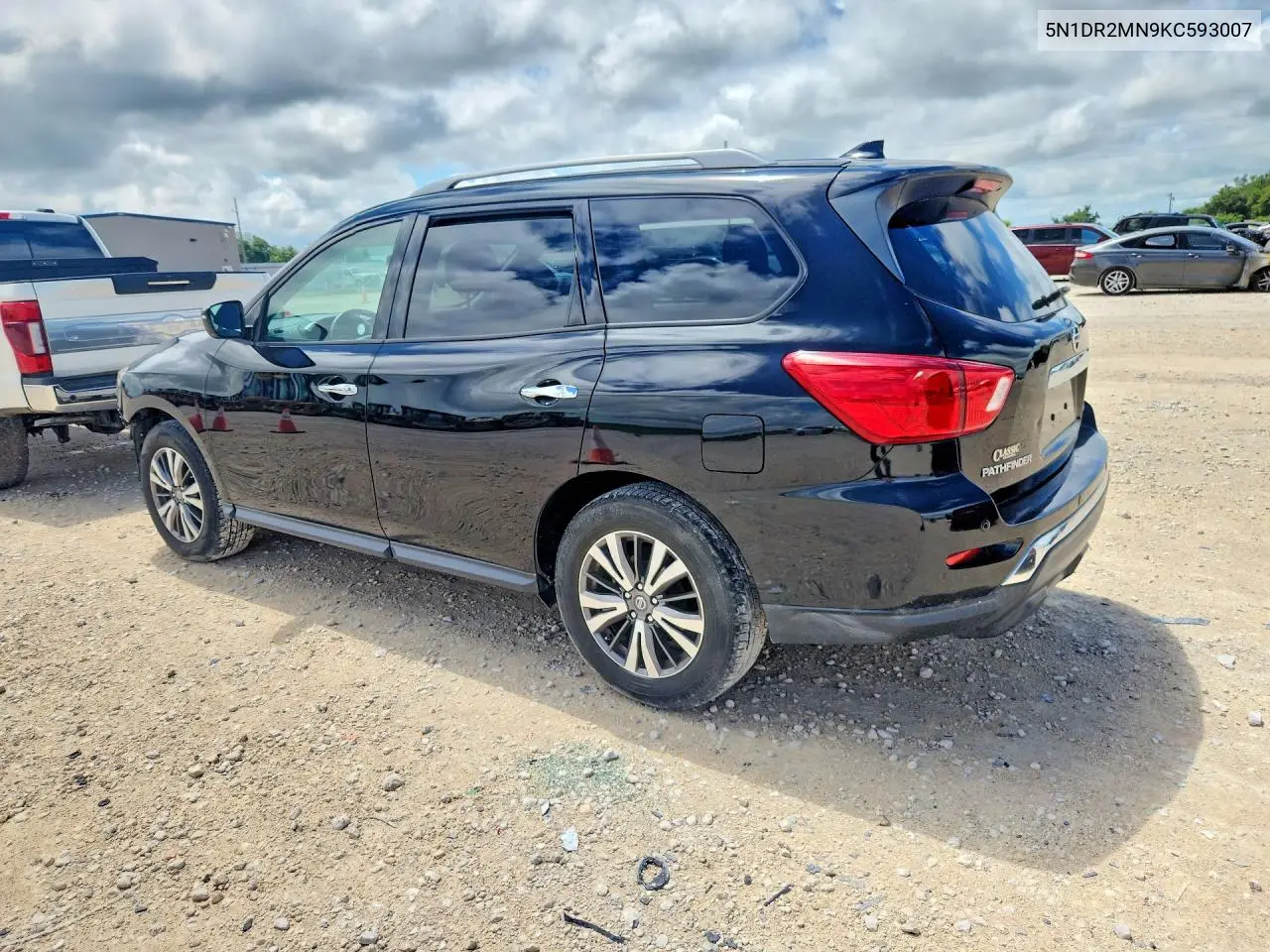 2019 Nissan Pathfinder Sv VIN: 5N1DR2MN9KC593007 Lot: 57834196