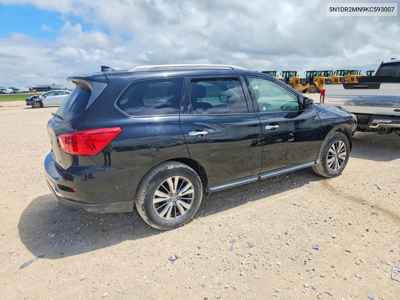 2019 Nissan Pathfinder Sv VIN: 5N1DR2MN9KC593007 Lot: 57834196