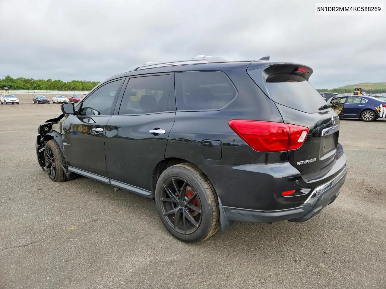 2019 Nissan Pathfinder S VIN: 5N1DR2MM4KC588269 Lot: 61872156