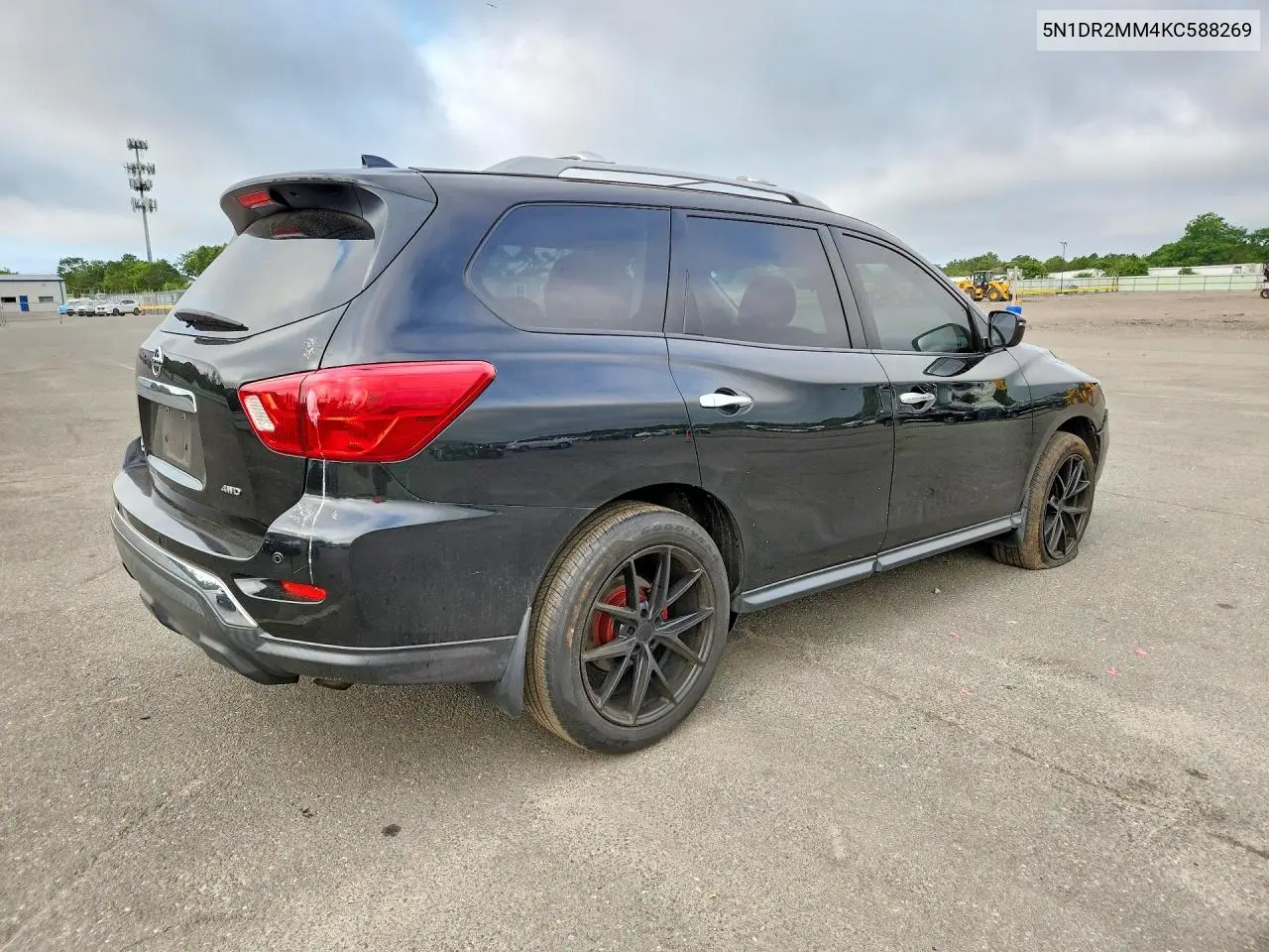 2019 Nissan Pathfinder S VIN: 5N1DR2MM4KC588269 Lot: 61872156