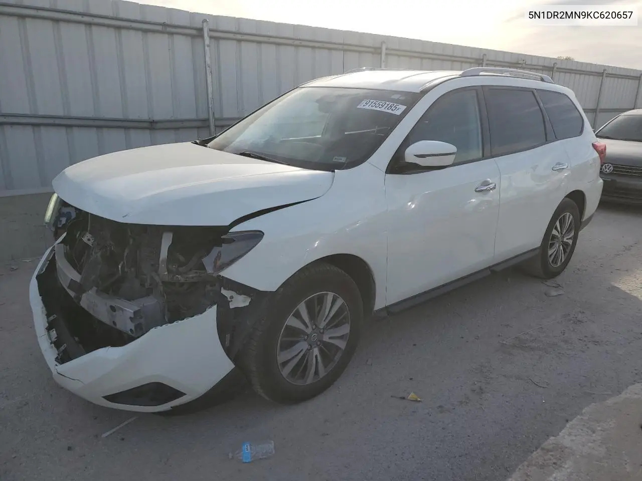 5N1DR2MN9KC620657 2019 Nissan Pathfinder S