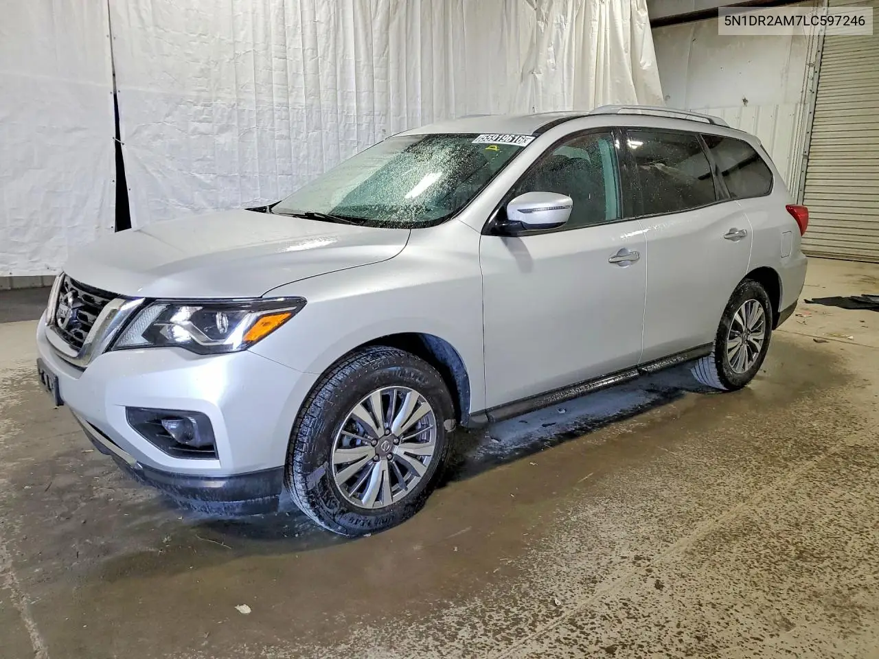 2020 Nissan Pathfinder S VIN: 5N1DR2AM7LC597246 Lot: 55919616