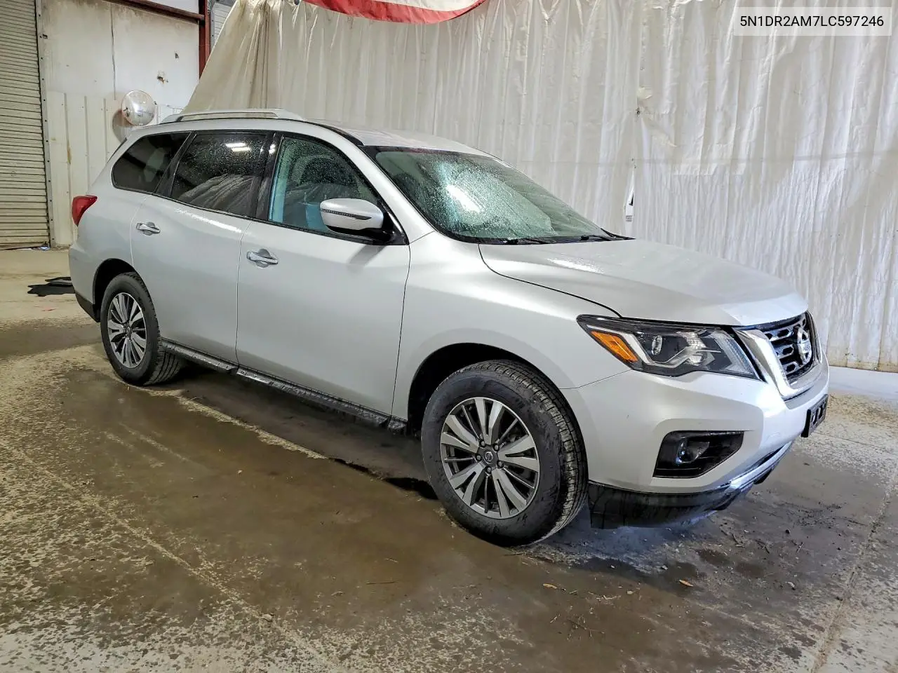 2020 Nissan Pathfinder S VIN: 5N1DR2AM7LC597246 Lot: 55919616