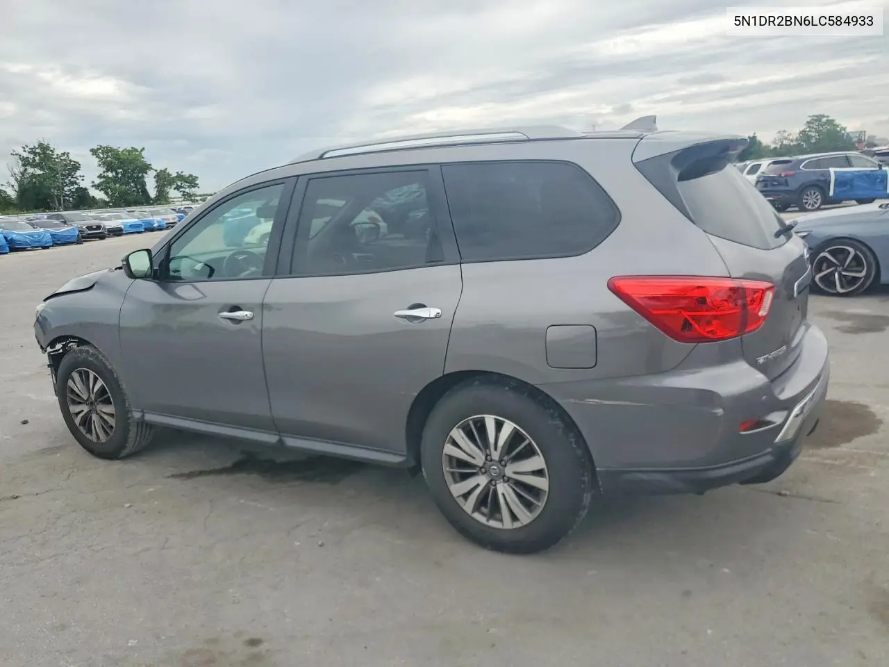 2020 Nissan Pathfinder Sv VIN: 5N1DR2BN6LC584933 Lot: 56393656