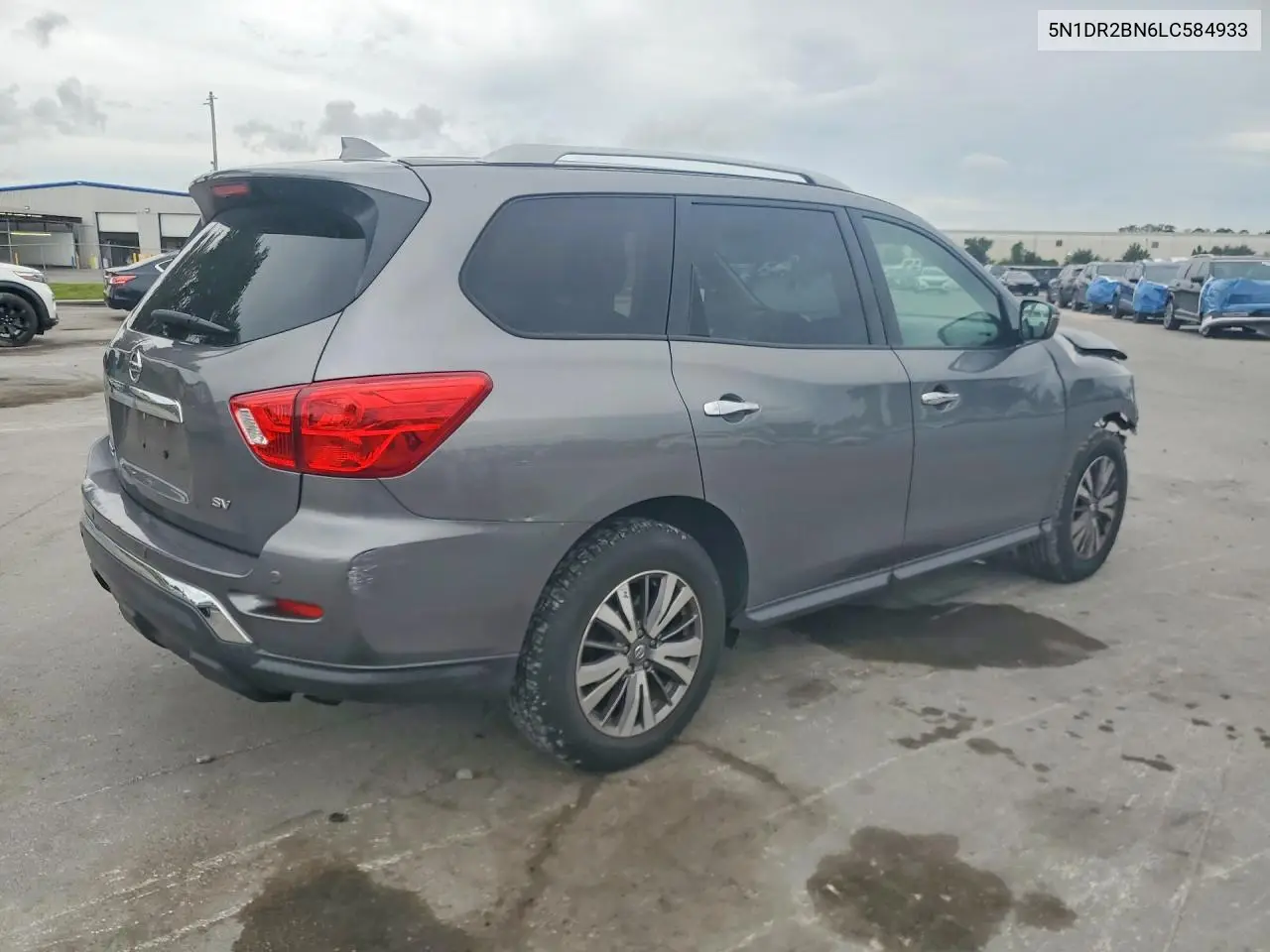 2020 Nissan Pathfinder Sv VIN: 5N1DR2BN6LC584933 Lot: 56393656