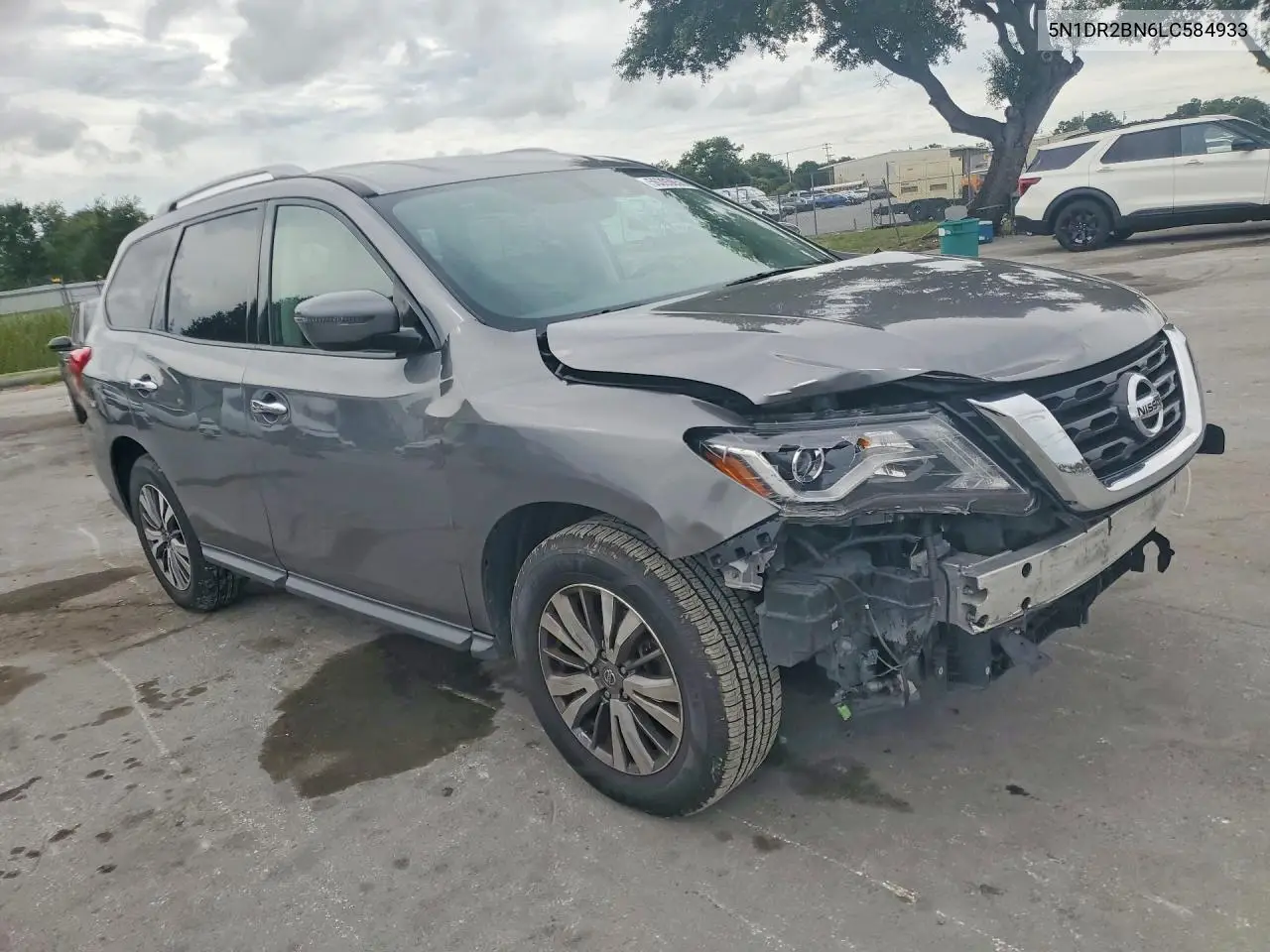 2020 Nissan Pathfinder Sv VIN: 5N1DR2BN6LC584933 Lot: 56393656