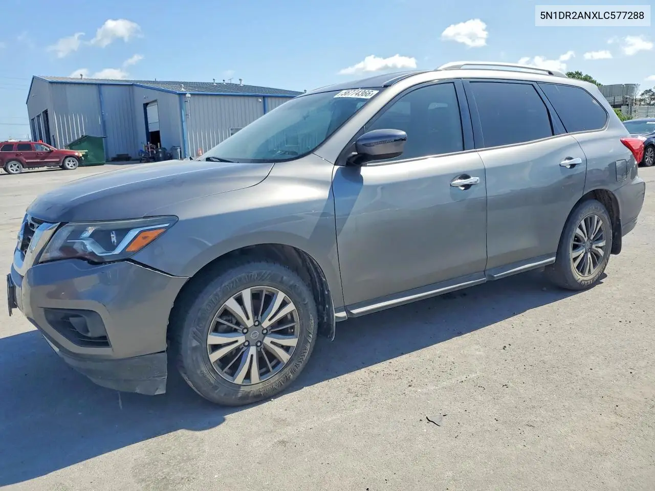 2020 Nissan Pathfinder S VIN: 5N1DR2ANXLC577288 Lot: 56774366