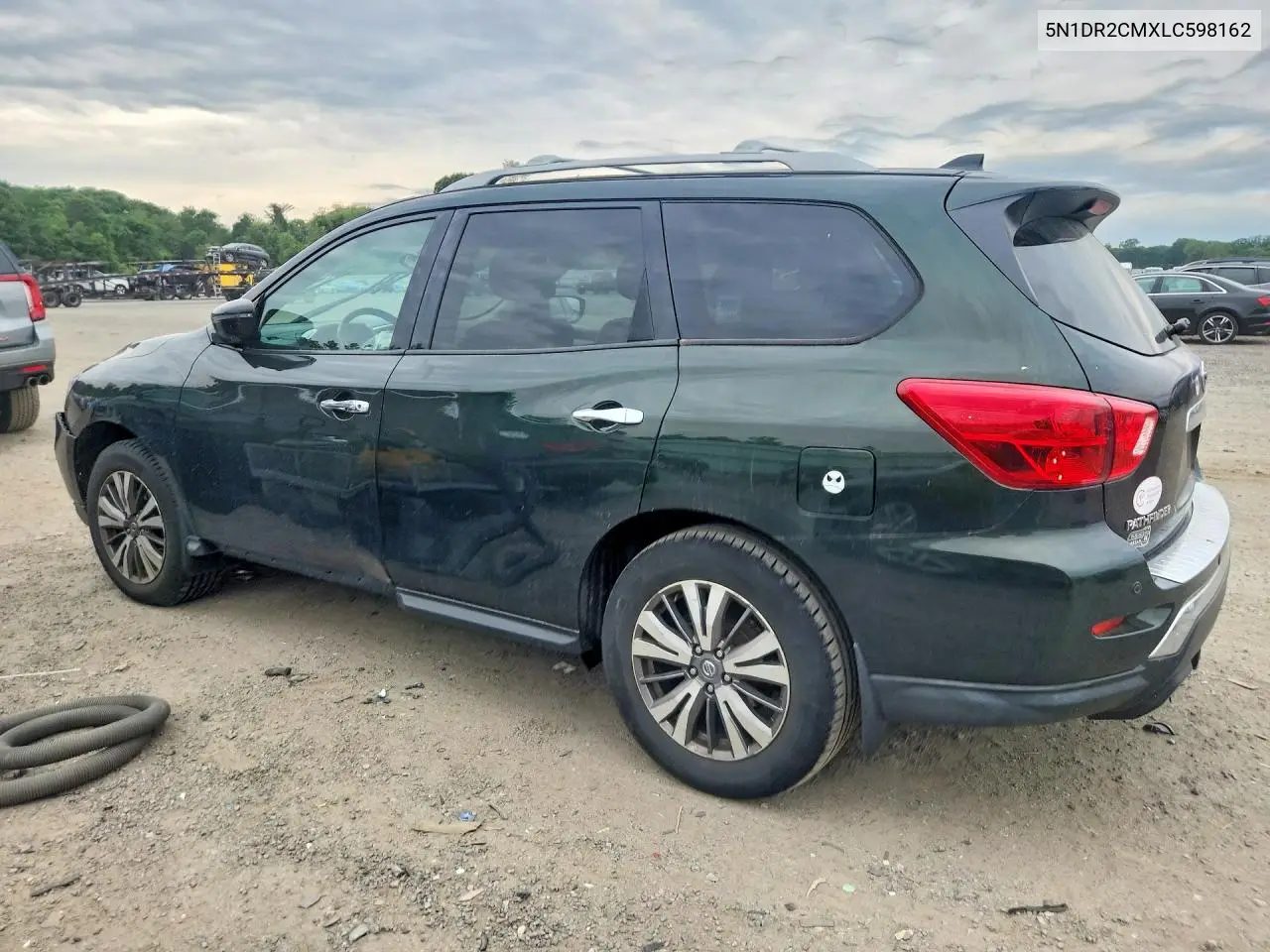 2020 Nissan Pathfinder Sl VIN: 5N1DR2CMXLC598162 Lot: 57135566