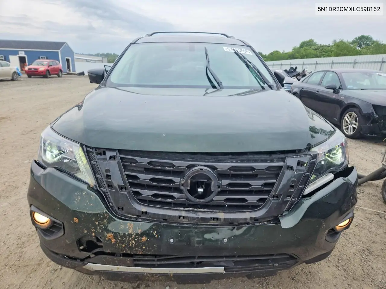 2020 Nissan Pathfinder Sl VIN: 5N1DR2CMXLC598162 Lot: 57135566