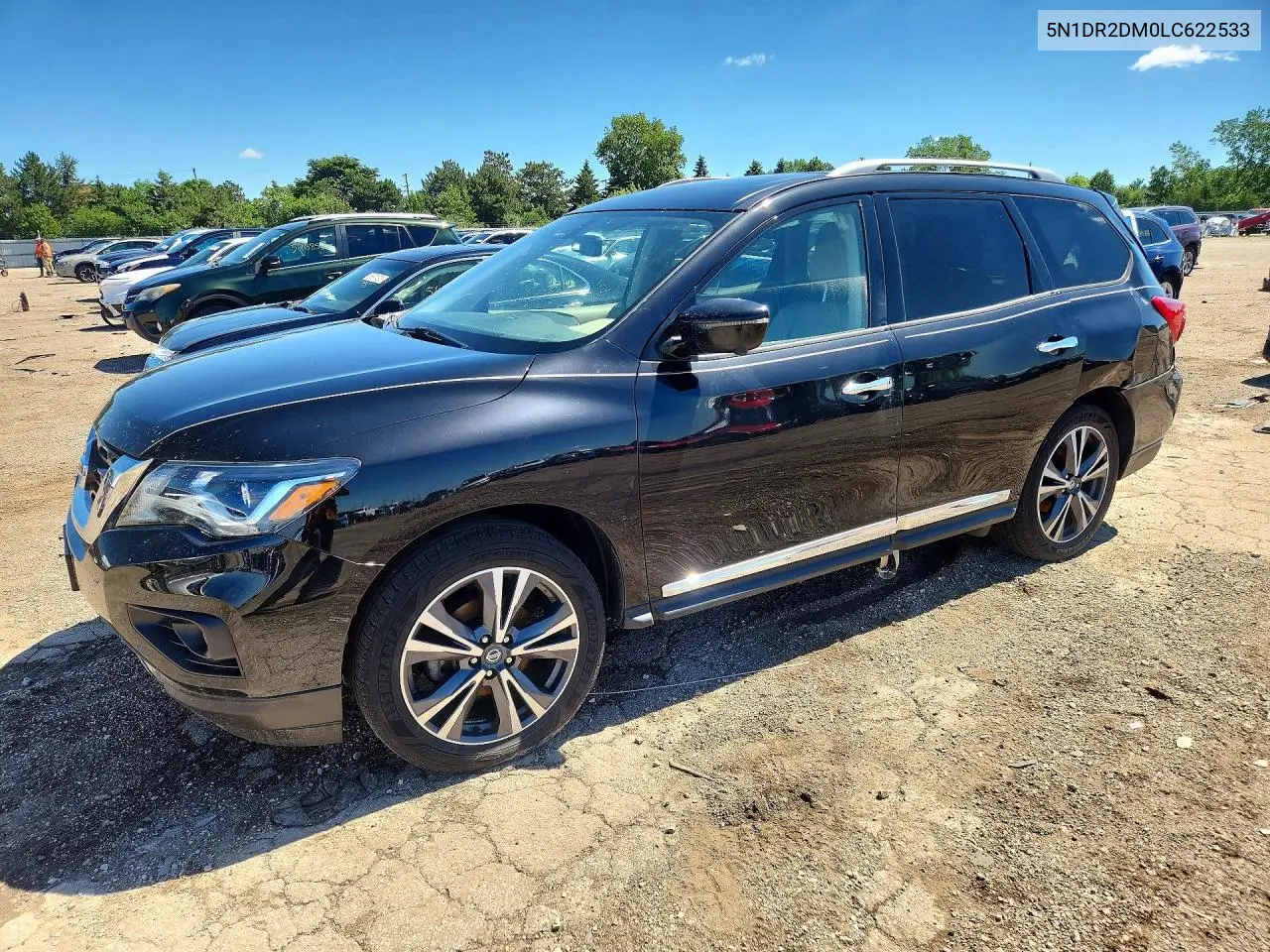 2020 Nissan Pathfinder Platinum VIN: 5N1DR2DM0LC622533 Lot: 57428356