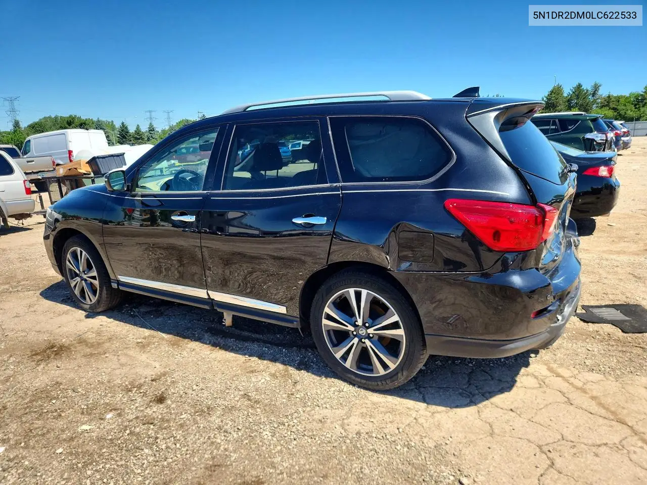 2020 Nissan Pathfinder Platinum VIN: 5N1DR2DM0LC622533 Lot: 57428356