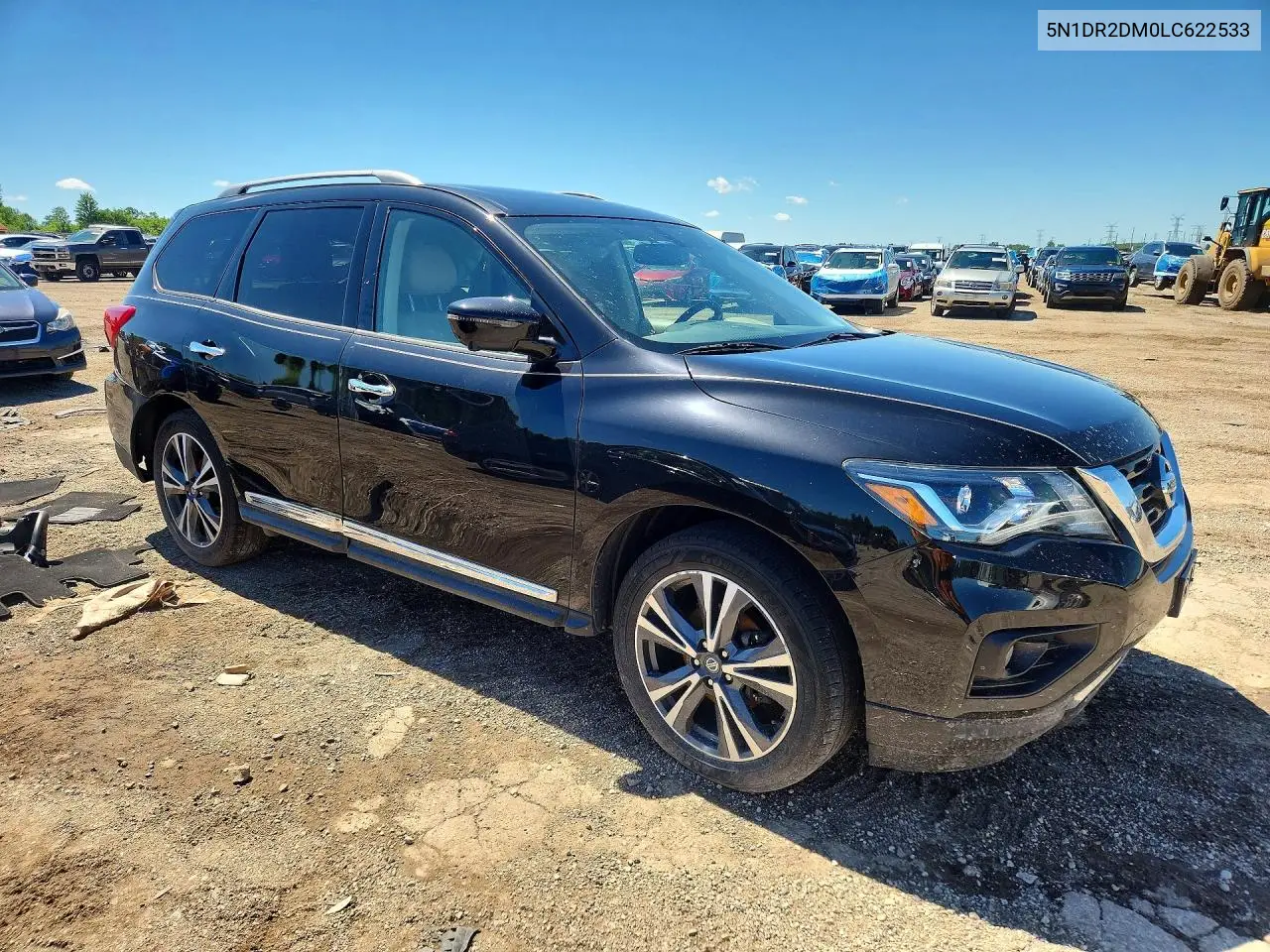 2020 Nissan Pathfinder Platinum VIN: 5N1DR2DM0LC622533 Lot: 57428356