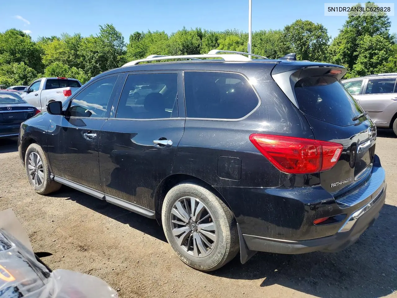 2020 Nissan Pathfinder S VIN: 5N1DR2AN3LC629828 Lot: 57485536