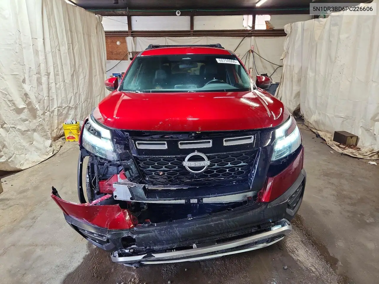 2023 Nissan Pathfinder Sv VIN: 5N1DR3BD6PC226606 Lot: 60759906