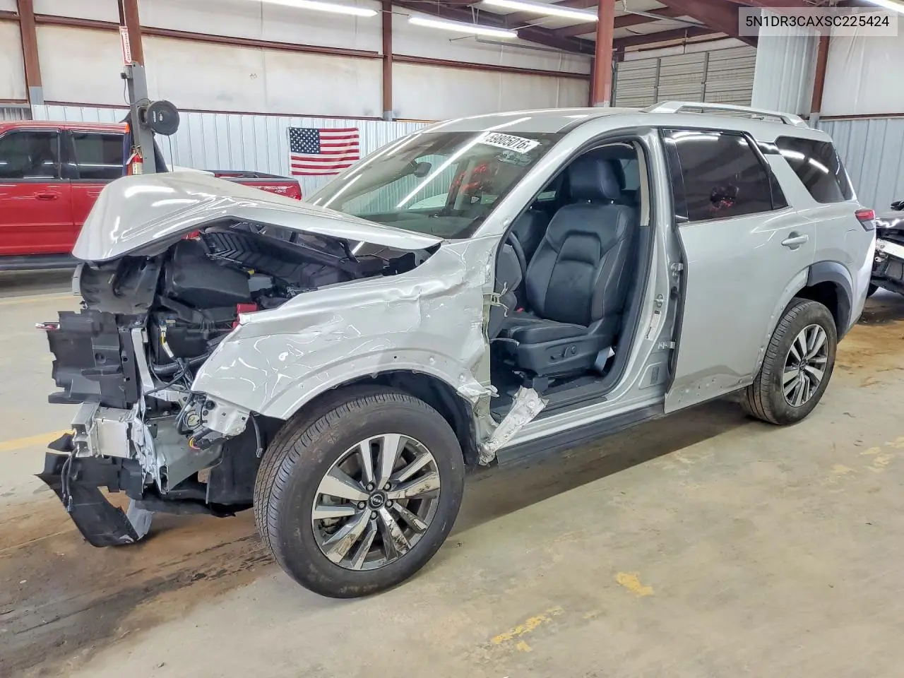2025 Nissan Pathfinder Sl VIN: 5N1DR3CAXSC225424 Lot: 59805016
