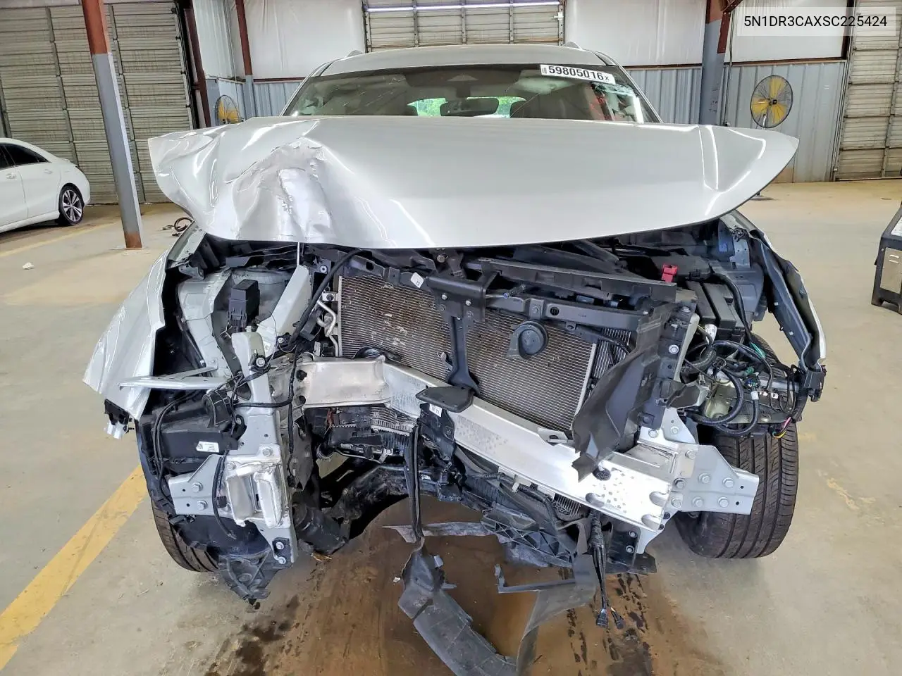 2025 Nissan Pathfinder Sl VIN: 5N1DR3CAXSC225424 Lot: 59805016