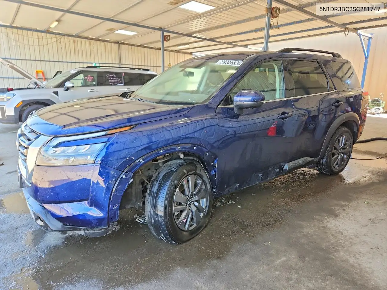 2025 Nissan Pathfinder Sv VIN: 5N1DR3BC2SC281747 Lot: 60974736