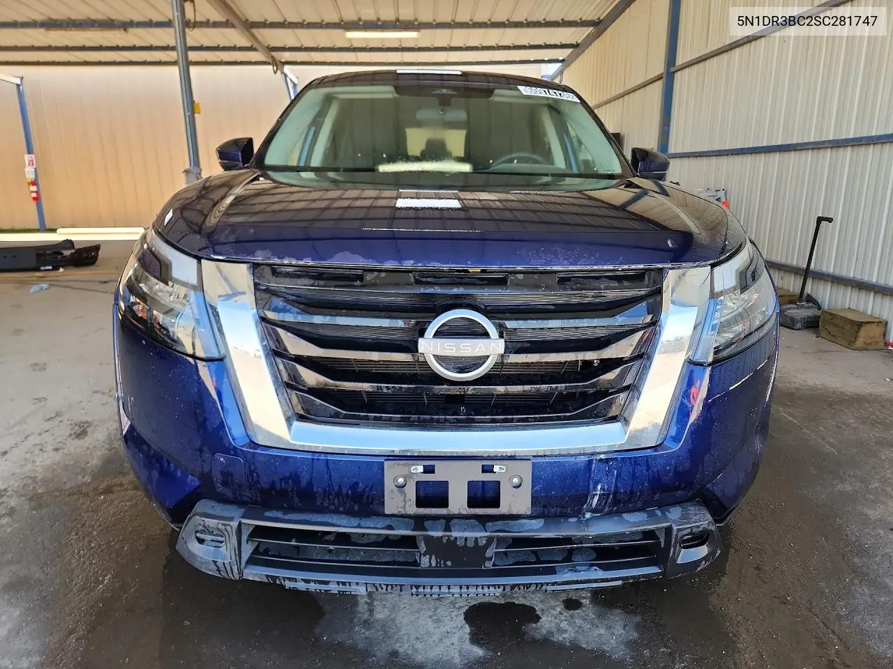 2025 Nissan Pathfinder Sv VIN: 5N1DR3BC2SC281747 Lot: 60974736