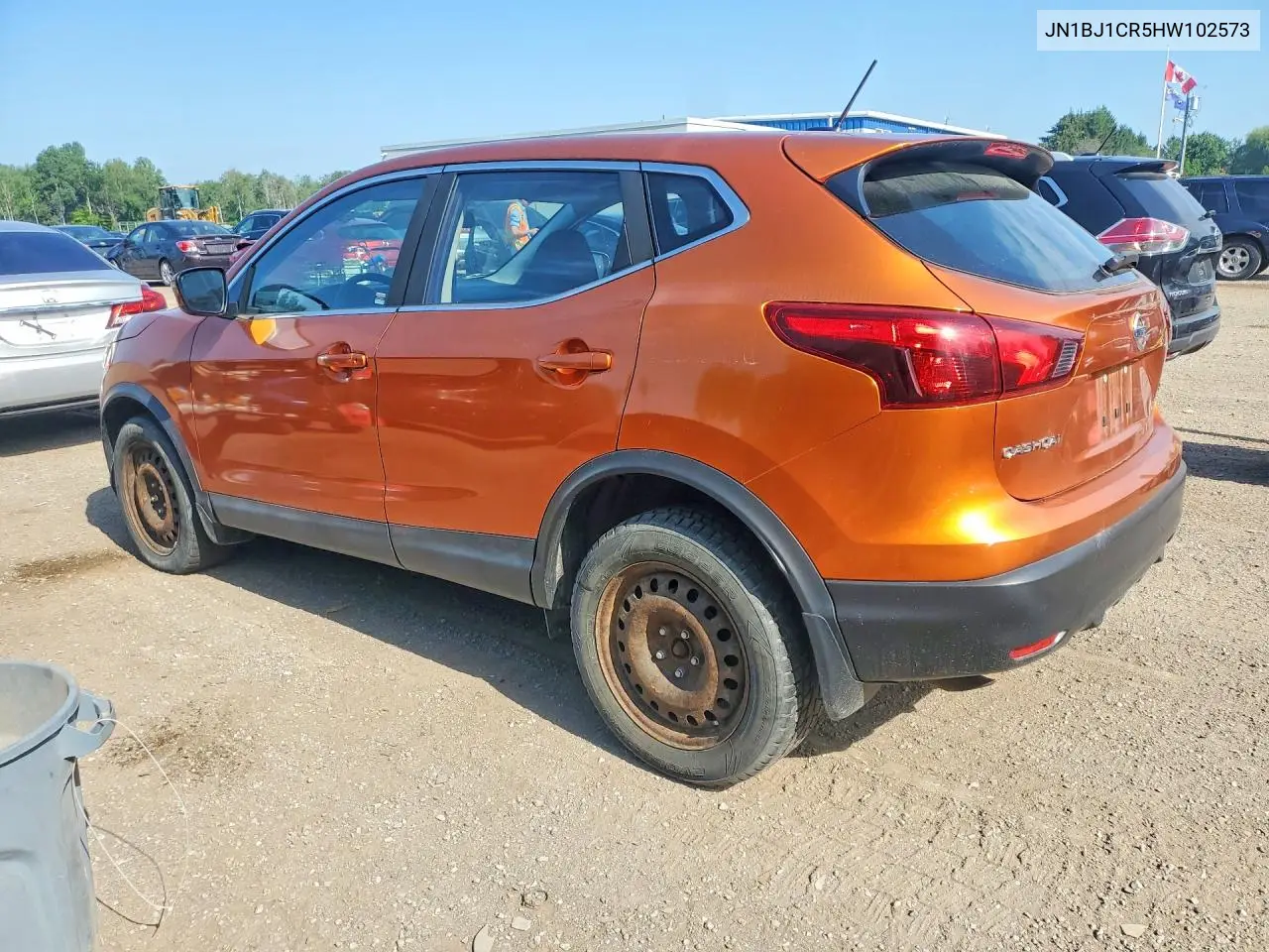 2017 Nissan Qashqai Sv VIN: JN1BJ1CR5HW102573 Lot: 58952026