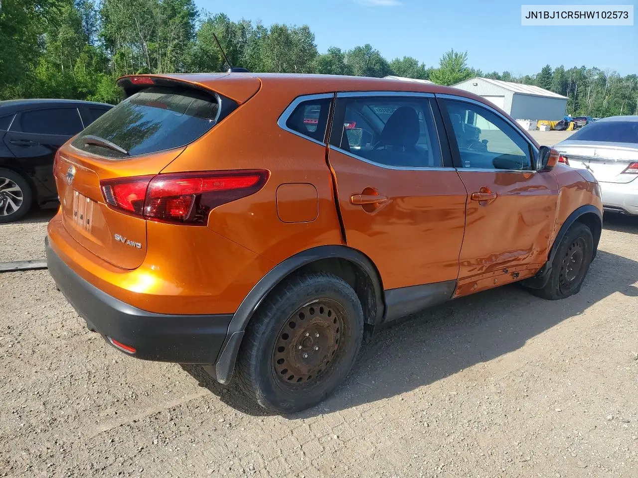 2017 Nissan Qashqai Sv VIN: JN1BJ1CR5HW102573 Lot: 58952026