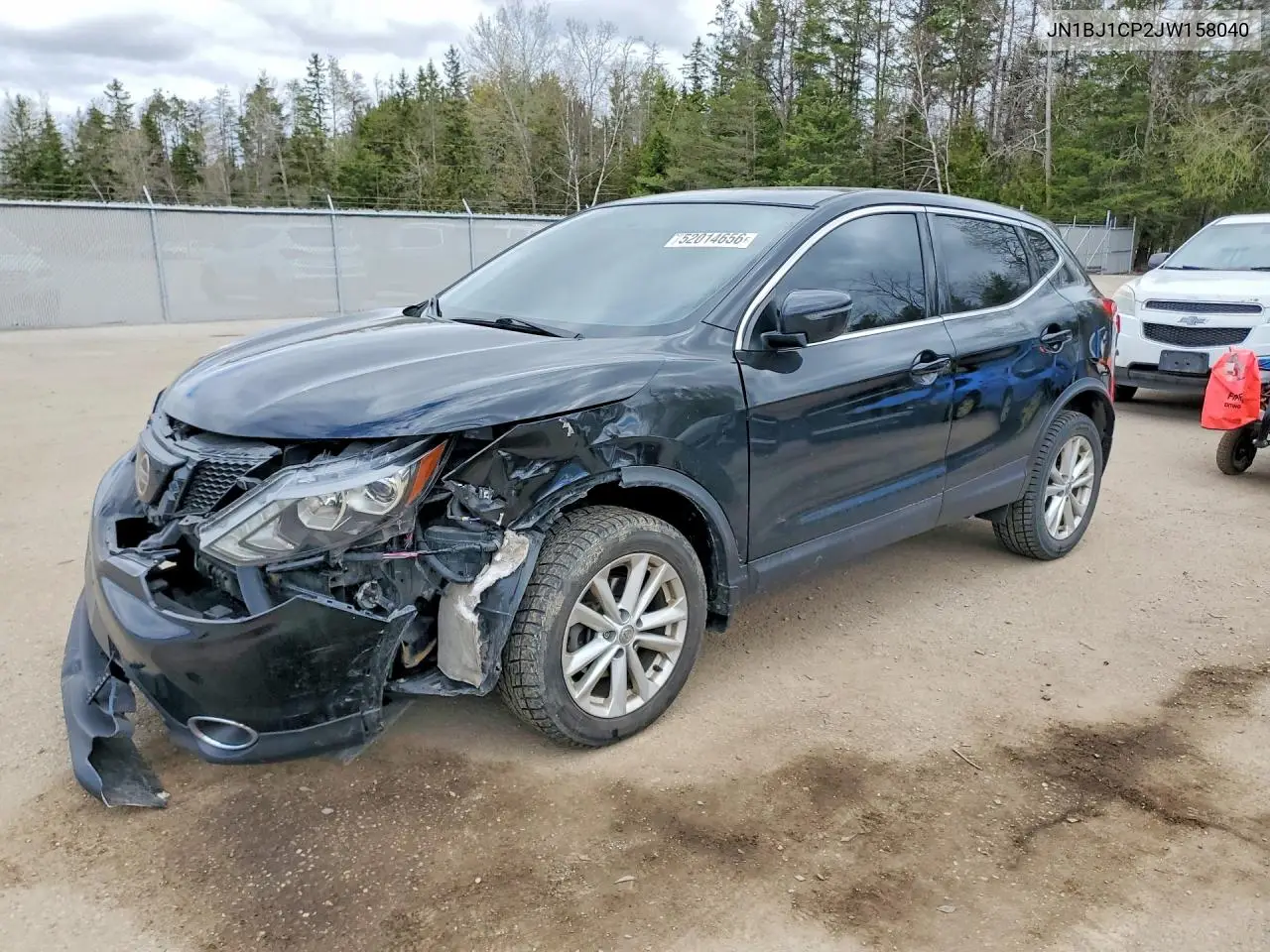 2018 Nissan Qashqai S VIN: JN1BJ1CP2JW158040 Lot: 52014656
