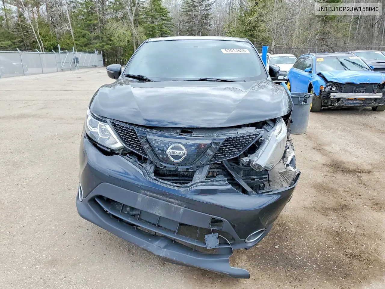 2018 Nissan Qashqai S VIN: JN1BJ1CP2JW158040 Lot: 52014656