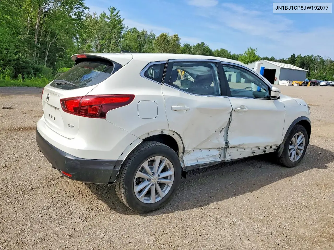 2018 Niss Qashqai Sv VIN: JN1BJ1CP8JW192077 Lot: 59687496