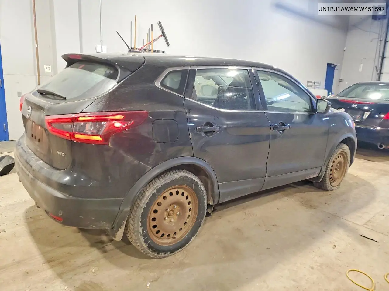2021 Nissan Qashqai S VIN: JN1BJ1AW6MW451597 Lot: 46375136