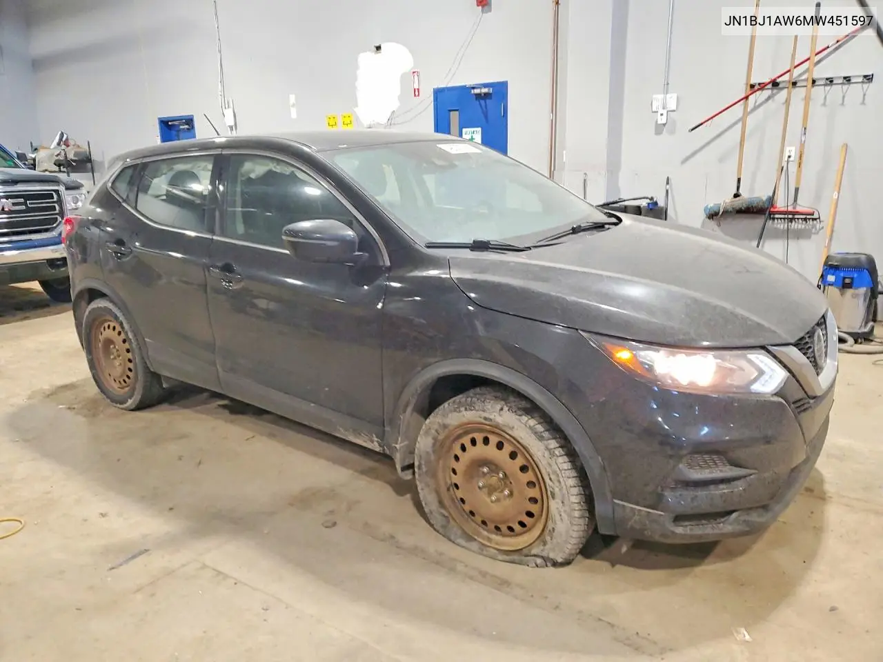 2021 Nissan Qashqai S VIN: JN1BJ1AW6MW451597 Lot: 46375136