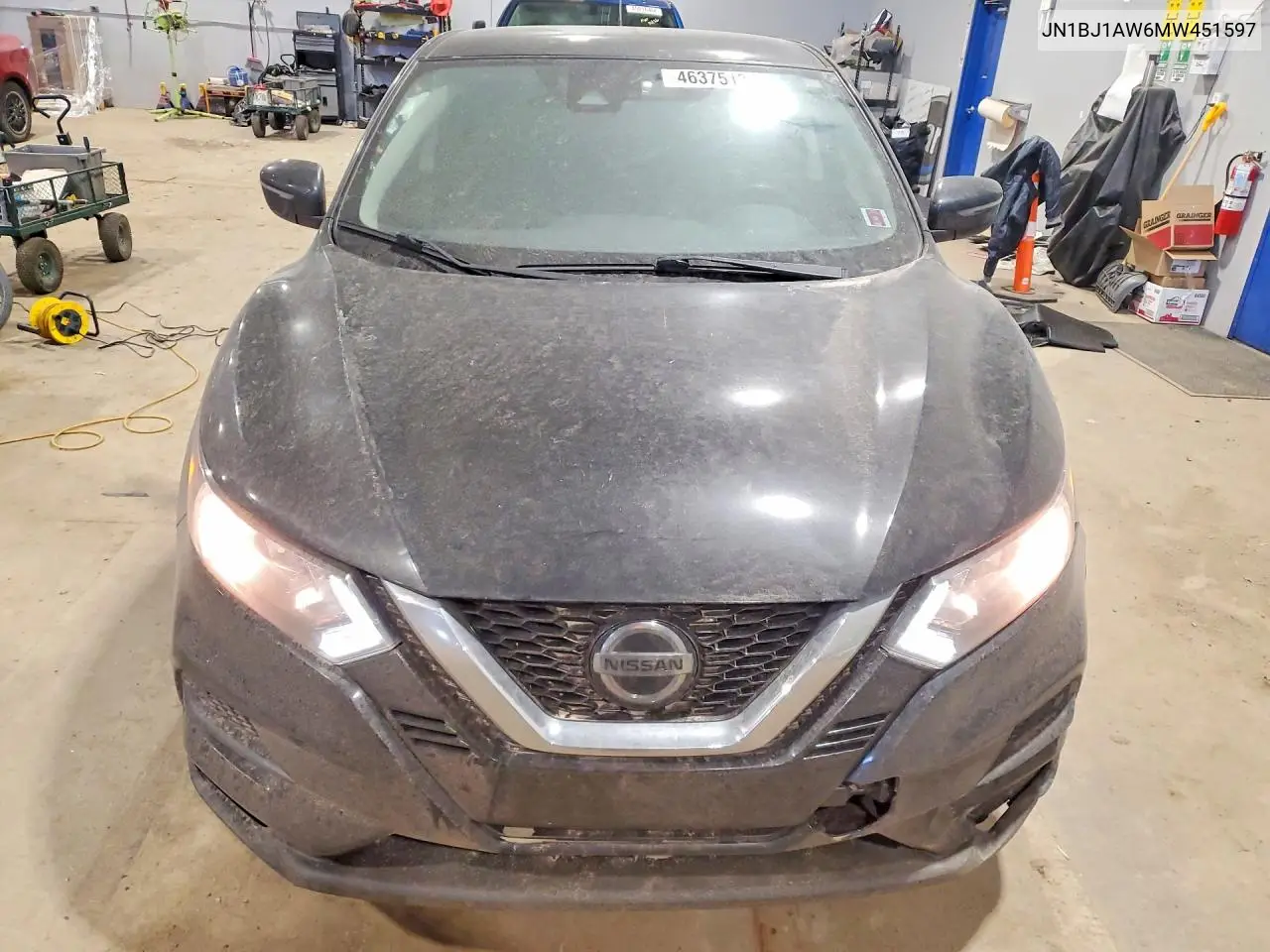 2021 Nissan Qashqai S VIN: JN1BJ1AW6MW451597 Lot: 46375136