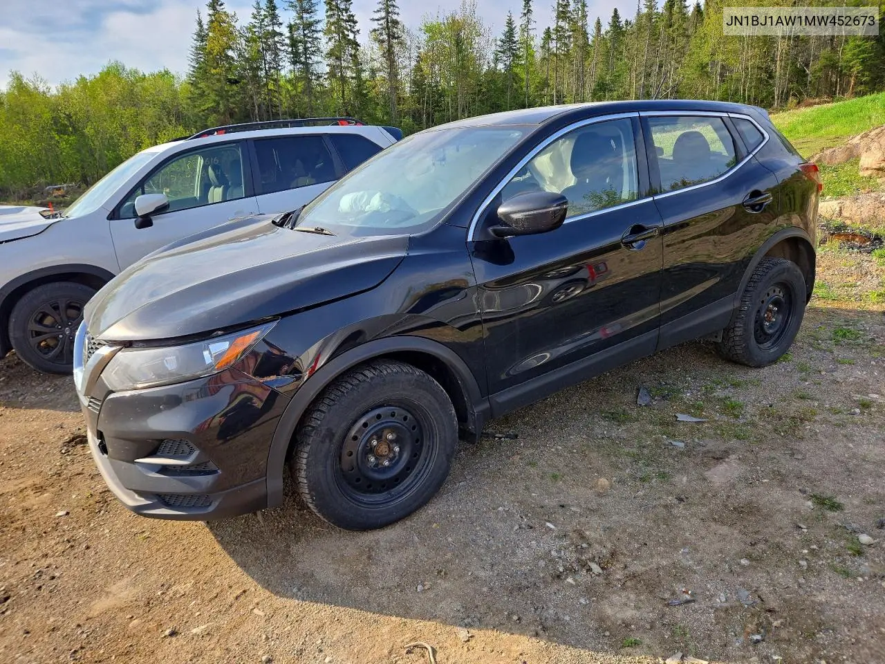 2021 Nissan Qashqai S VIN: JN1BJ1AW1MW452673 Lot: 55400406