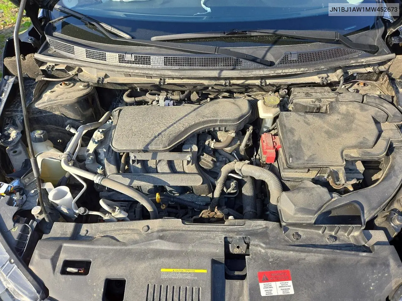 2021 Nissan Qashqai S VIN: JN1BJ1AW1MW452673 Lot: 55400406