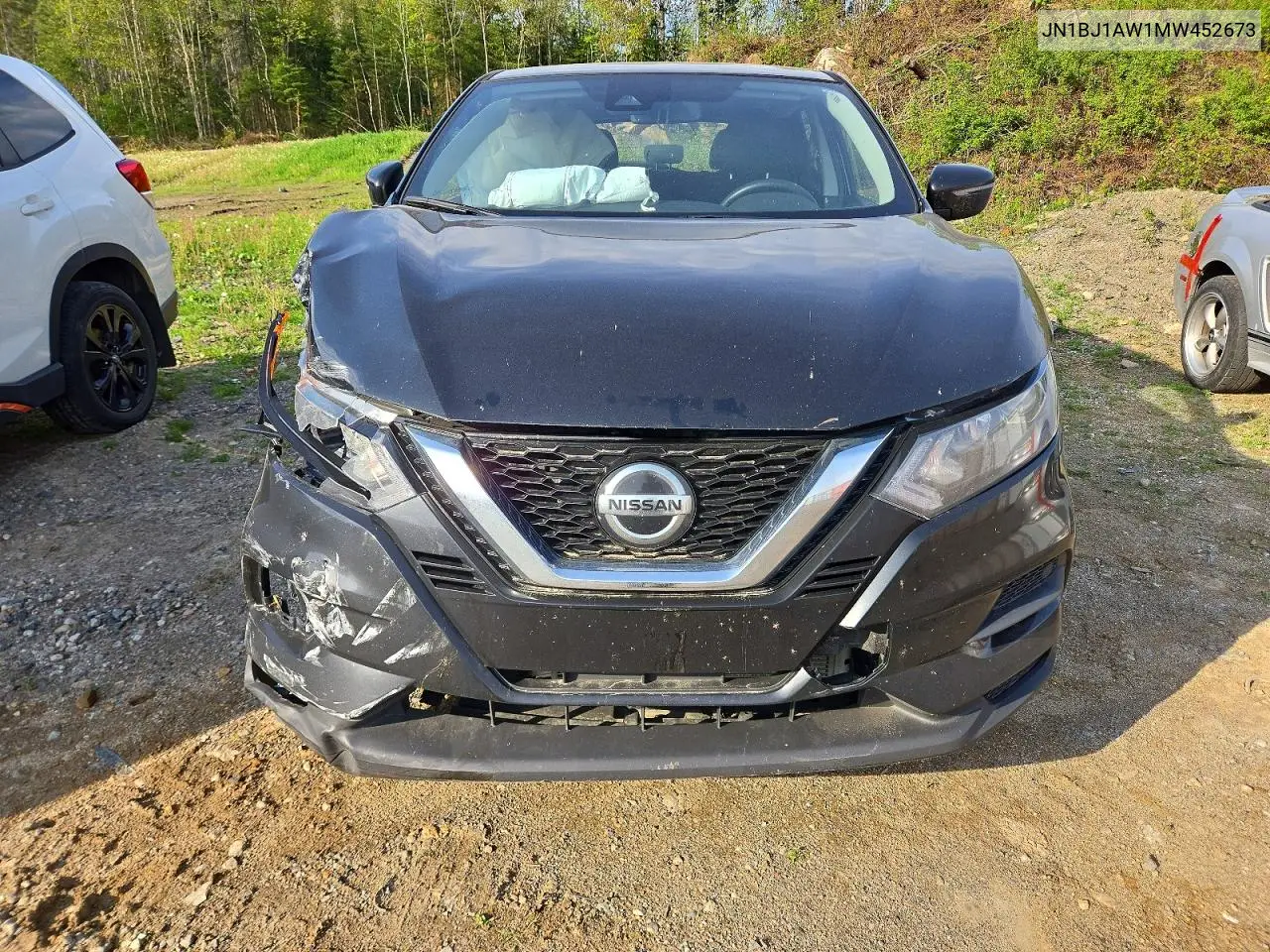 2021 Nissan Qashqai S VIN: JN1BJ1AW1MW452673 Lot: 55400406