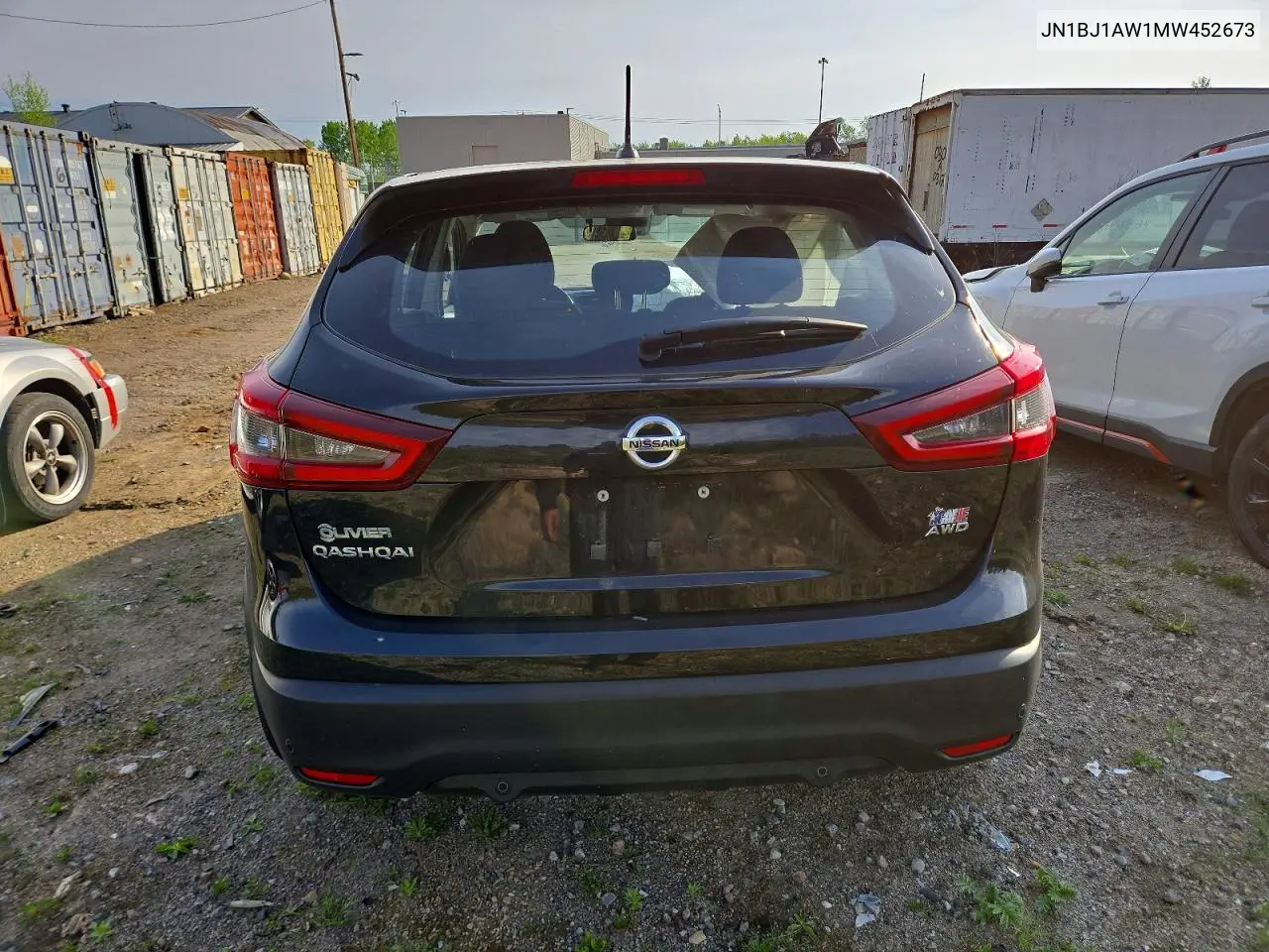 2021 Nissan Qashqai S VIN: JN1BJ1AW1MW452673 Lot: 55400406