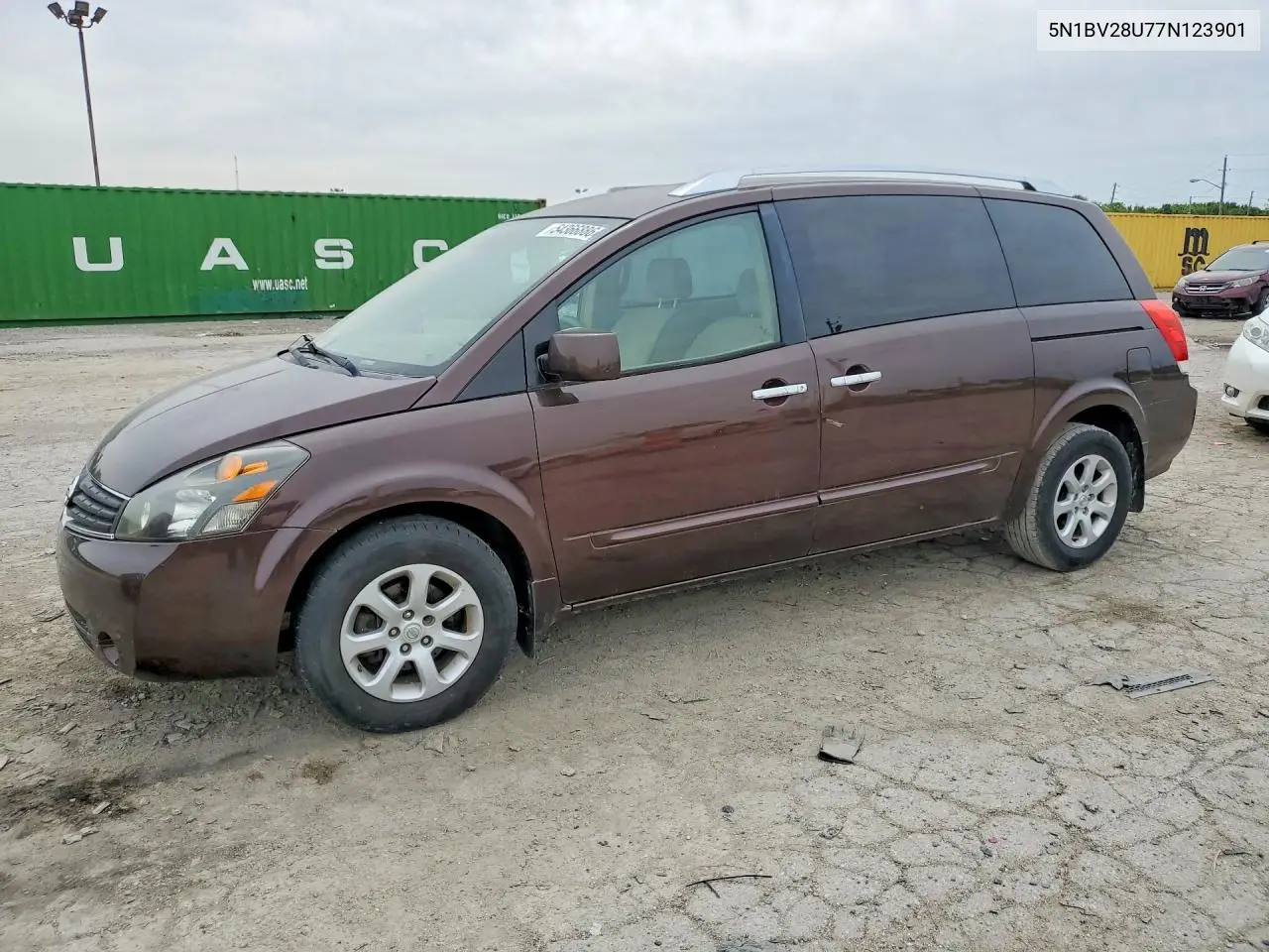 2007 Nissan Quest 3.5 VIN: 5N1BV28U77N123901 Lot: 54366886