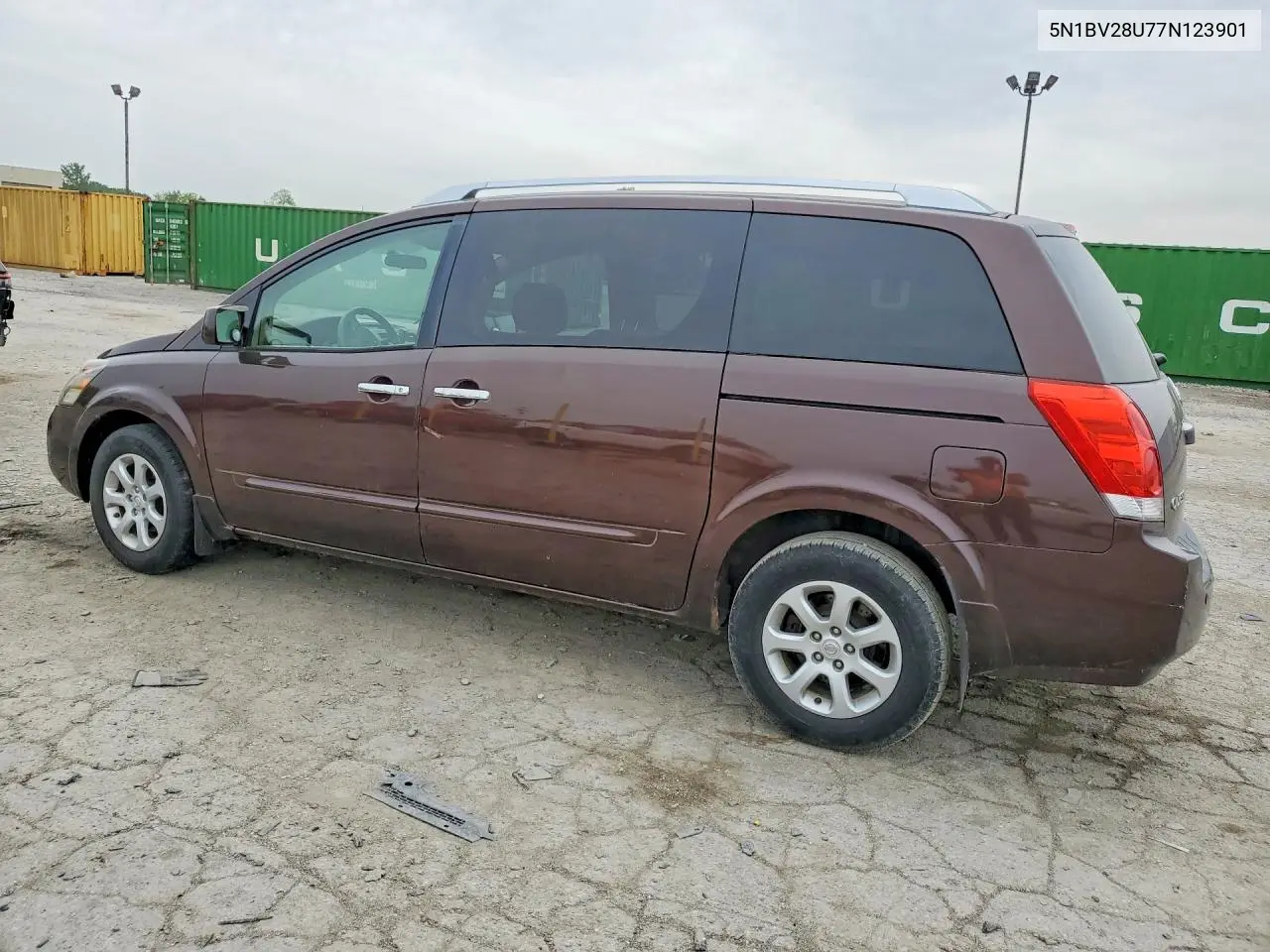 2007 Nissan Quest 3.5 VIN: 5N1BV28U77N123901 Lot: 54366886
