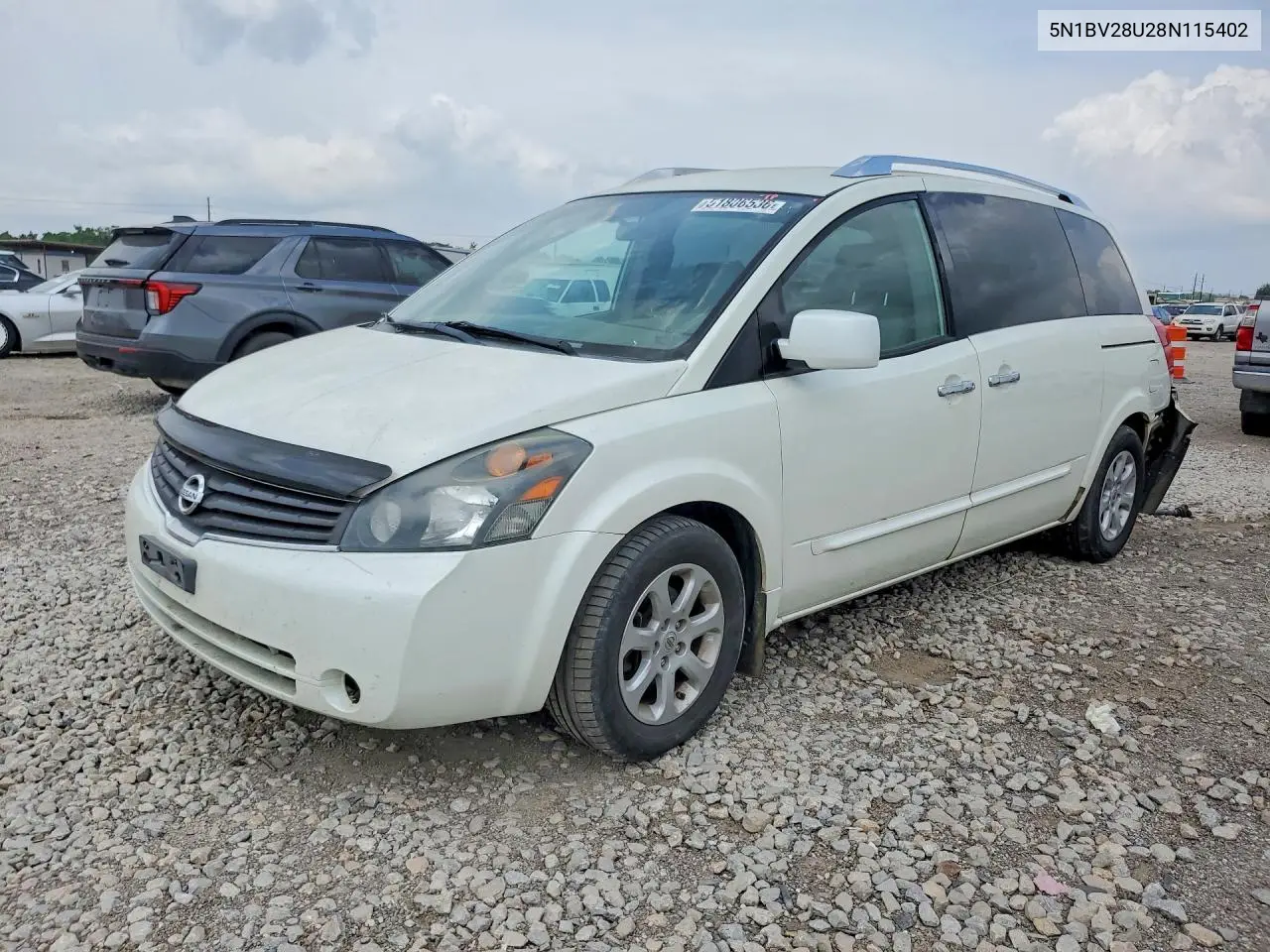 5N1BV28U28N115402 2008 Nissan Quest 3.5