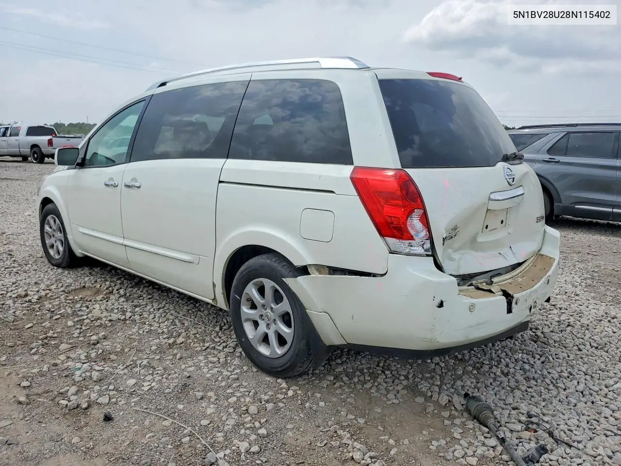 5N1BV28U28N115402 2008 Nissan Quest 3.5