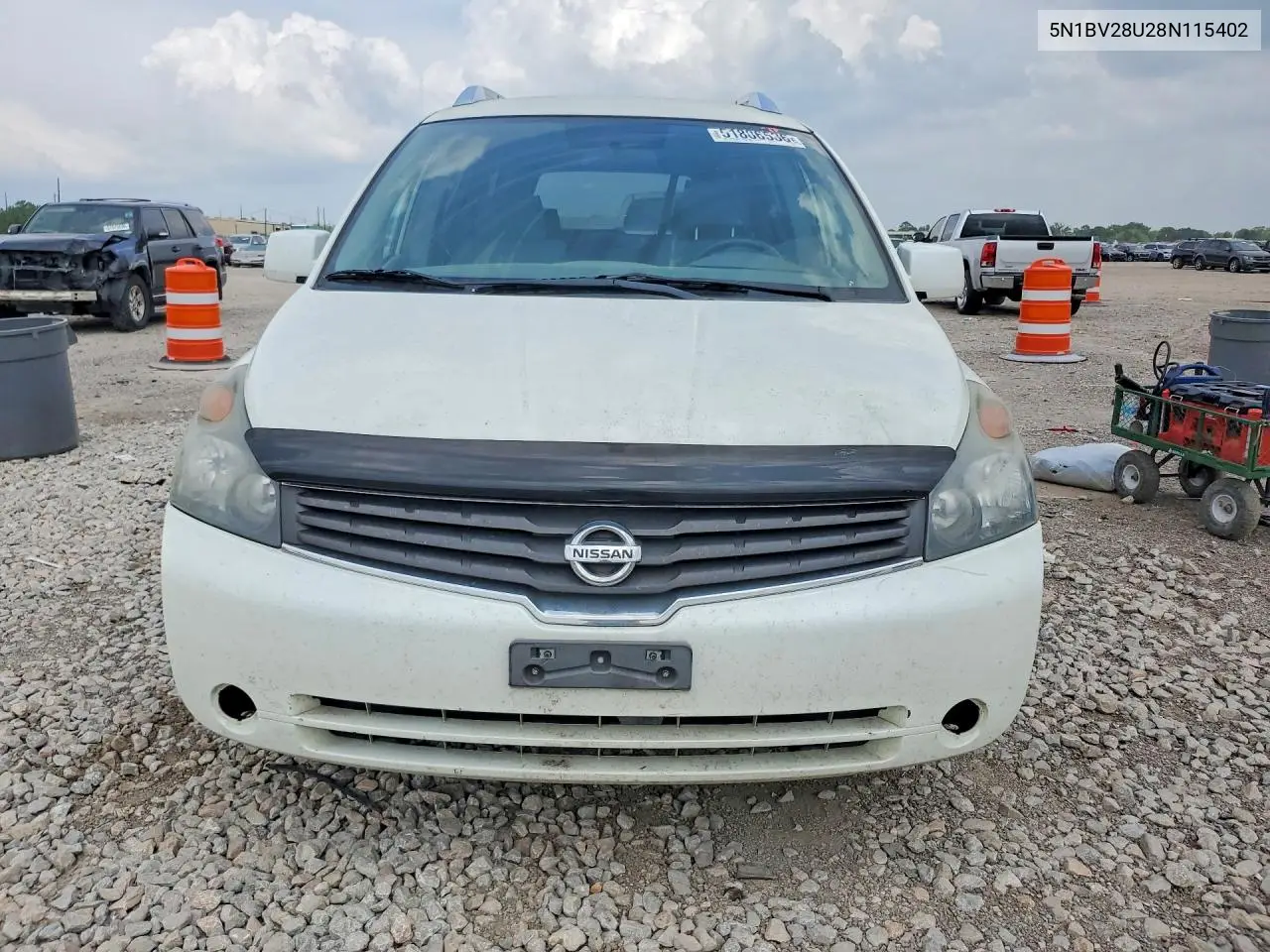 5N1BV28U28N115402 2008 Nissan Quest 3.5