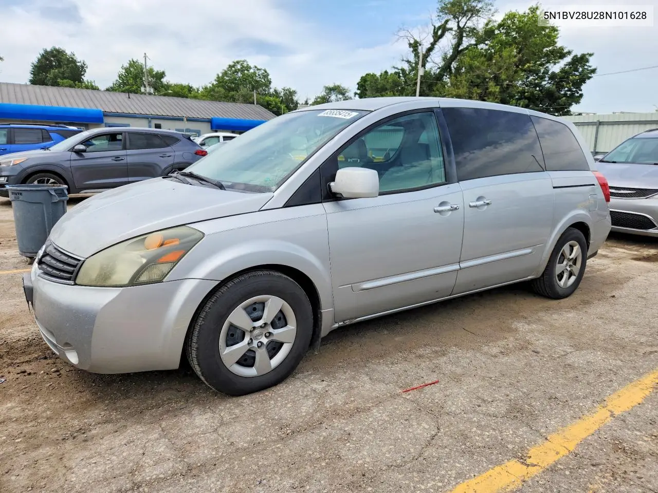 2008 Nissan Quest 3.5 VIN: 5N1BV28U28N101628 Lot: 85635415