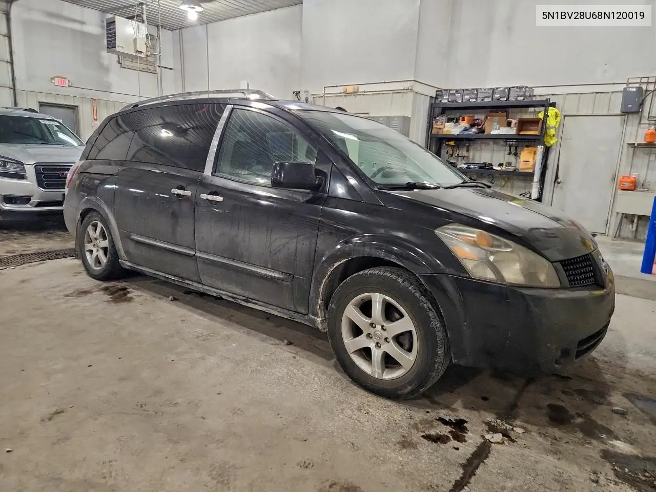 5N1BV28U68N120019 2008 Nissan Quest S